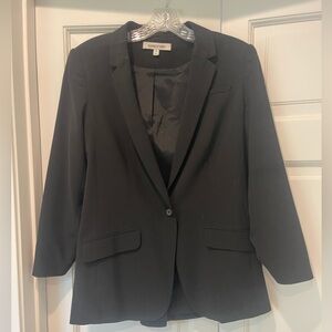 Elizabeth and James Classic Black Blazer